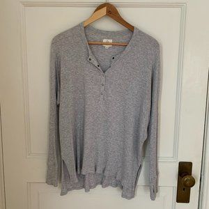 Aerie Offline Gray Henley